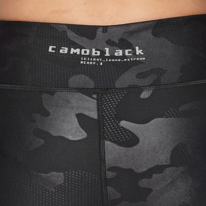 Leone Camo black leggings-black